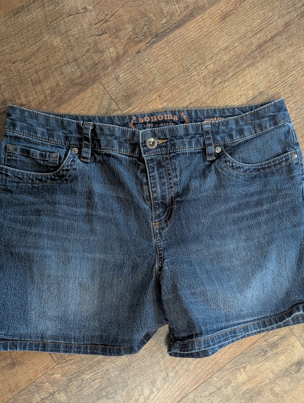Sonoma Dark Blue Denim Jean Shorts for Women